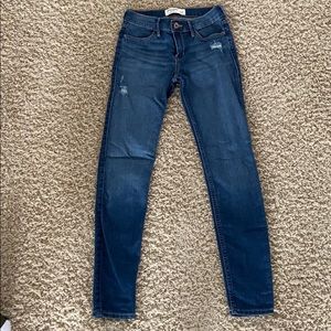 Abercrombie kids super skinny jeans